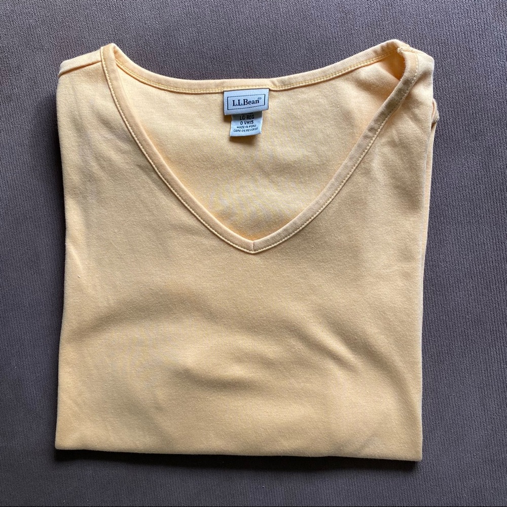 L.L. Bean Yellow T-Shirt